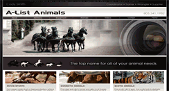 Desktop Screenshot of alistanimals.com
